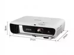 EPSON EB-W51 3LCD Projector WXGA 1280x800 4000Lumens Mobile                          