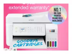 EPSON EcoTank L5316 Multifunction Ink Tank Printer 10/5ppm 1200x2400 DPI Print Scan Copy Fax WiFi