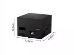 EPSON EF-12 Projector FHD 1920x1080 1000Lumen 2500000:1 HDMI USB 2.0 Type A USB 2.0 Type B