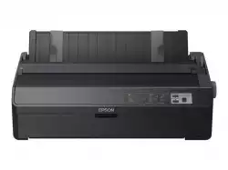 EPSON FX 2190IIN Printer Mono dot-matrix Roll 21.6 cm 406.4mm width 420x364mm 240x144dpi 9pin 738char/sec parallel USB LAN serial                          