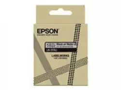 EPSON Matte Tape Clear/Black 18mm 8m LK-5TBJ