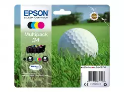 EPSON 2LB Multipack 34 Ink Multipack CMYK DURABrite Ultra Blister w/s