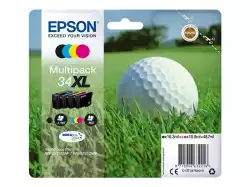EPSON 2LB Multipack 34XL Ink CMYK DURABrite Ultra Blister XL w/s
