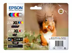 EPSON 1LB Multipack 6-colours 478XL Claria Photo HD Ink Squirrel w/s