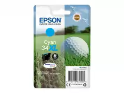 EPSON 2LB Singlepack 34XL Ink Cyan DURABrite Ultra 10.8ml Blister XL w/s