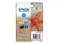 EPSON 4LB Singlepack Cyan 603XL Ink w/s