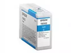 EPSON Singlepack Cyan T850200 UltraChrome HD ink 80ml                          