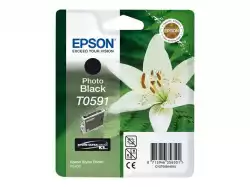 EPSON Singlepack Photo Black T0591 Ultra Chrome K3