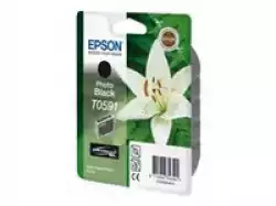 EPSON Singlepack Photo Black T0591 Ultra Chrome K3