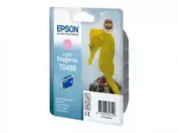 EPSON 5LB T0486 ink cartridge light magenta standard capacity 13ml 430 pages 1-pack blister without alarm