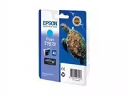 EPSON T1572 ink cartridge cyan standard capacity 1-pack blister without alarm