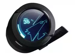 GIGABYTE AORUS WATERFORCE X 280 All-in-one Liquid Cooler with Circular LCD Display RGB Fusion 2.0 Triple 140mm ARGB