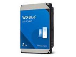 HDD Desktop WD Blue (3.5'', 2TB, 256MB, 7200 RPM, SATA 6 Gb/s)