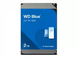 HDD Desktop WD Blue (3.5'', 2TB, 256MB, 7200 RPM, SATA 6 Gb/s)