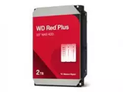 HDD NAS WD Red Plus 2TB CMR, 3.5'', 64MB, 5400 RPM, SATA, TBW: 180