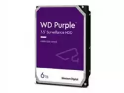 HDD Video Surveillance WD Purple 6TB CMR, 3.5'', 256MB, SATA 6Gbps, TBW: 180