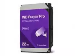 HDD Video Surveillance WD Purple Pro 22TB CMR (3.5'', 512MB, 7200 RPM, SATA 6Gbps, 550TB/year)