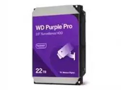 HDD Video Surveillance WD Purple Pro 22TB CMR (3.5'', 512MB, 7200 RPM, SATA 6Gbps, 550TB/year)