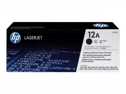 HP 12A Black LaserJet Toner Cartridge
