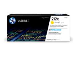 HP 212X High Yield Yellow Original LaserJet Toner Cartridge                          