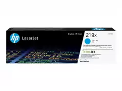 HP 219X High Yield Cyan Original LaserJet Toner Cartridge
