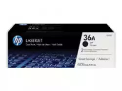 HP 36A Black Dual Pack LaserJet Toner Cartridges