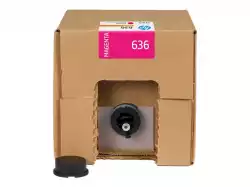HP 636 3-liter Magenta Dye Sublimation Ink Cartridge