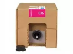 HP 636 3-liter Magenta Dye Sublimation Ink Cartridge