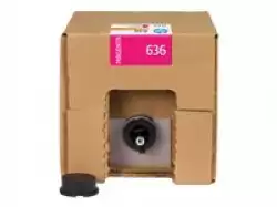 HP 636 3-liter Magenta Dye Sublimation Ink Cartridge
