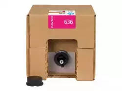 HP 636 3-liter Magenta Dye Sublimation Ink Cartridge