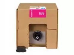 HP 636 3-liter Magenta Dye Sublimation Ink Cartridge
