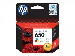 HP 650 Tri-color Ink Cartridge                          