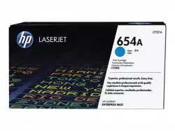 HP 654A Cyan Original LaserJet Toner Cartridge