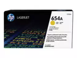 HP 654A original Toner cartridge CF332A yellow standard capacity 15.000 pages 1-pack