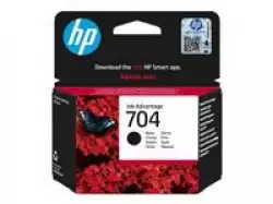 HP 704 original Ink cartridge CN692AE 445 black standard capacity 480 pages