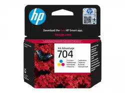 HP 704 original Ink cartridge CN693AE 445 tri-colour standard capacity 200 pages