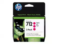 HP 712 Magenta Ink Cartridge 3-Pack