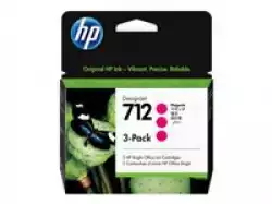 HP 712 Magenta Ink Cartridge 3-Pack
