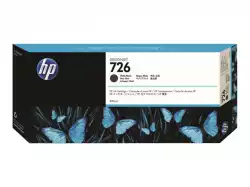 HP 726 300-ml Matte Black Designjet Ink Cartridge