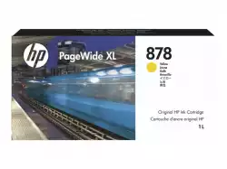 HP 878 1L Yellow PageWide XL Ink Crtg