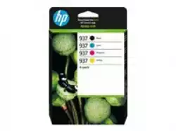 HP 937 CMYK Ink Cartridge 4-Pack