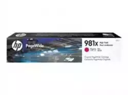 HP 981X original High Yield Magenta PageWide Cartridge L0R10A
