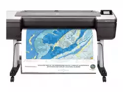 HP DesignJet T1700dr PostScript 44inch large-format printer colour ink-jet 1118x1676mm 0.55 min/page capacity:2rolls LAN USB Cutter