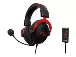 HP HyperX Cloud II 3.5 Jack/USB black-red gaming headset