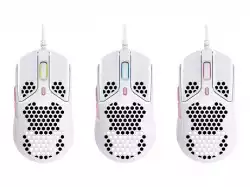HP HyperX Pulsefire Haste white-pink gaming mouse