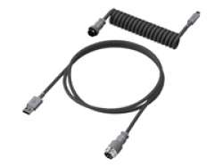 HP HyperX USB-C Coiled Cable Gray