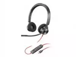 HP Poly Blackwire 3320 Stereo Microsoft Teams Certified USB-C Headset +USB-C/A Adapter                          