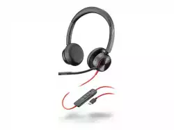 HP Poly Blackwire 8225 Stereo Microsoft Teams Certified USB-C Headset +USB-C/A Adapter SmartBuy