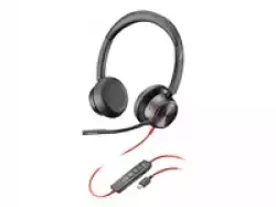 HP Poly Blackwire 8225 Stereo USB-C Headset +USB-C/A Adapter SmartBuy