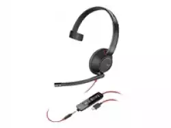 HP Poly Blackwire C5210 Blackwire 5200 series headset on-ear wired active noise cancelling 3.5mm jack USB-C black BULK